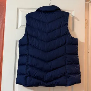 Lands End Down Puffer Quilted Vest thumbnail 7