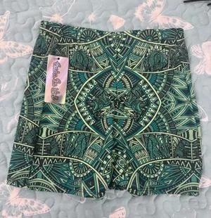 Freedom rave wear high rise shorts thumbnail 1