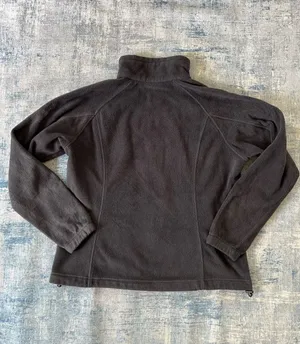 Columbia Charcoal Gray Benton Springs Full Zip Fleece Jacket Womens XL thumbnail 2