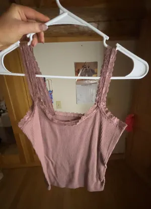 Lace Tank Purple Size M thumbnail 1