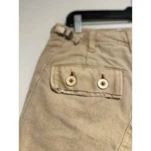 Free People All Yours Micro Shorts Sz:8 Light Brown utility-inspired cargo style thumbnail 12