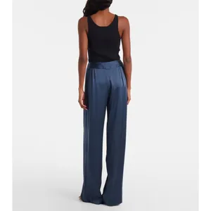 The Sei Wide Leg Trousers in Ink 2 New Womens Silk Pants thumbnail 10