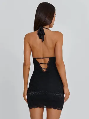 Generation Outcast Clothing INDIA MINI DRESS BLACK thumbnail 5