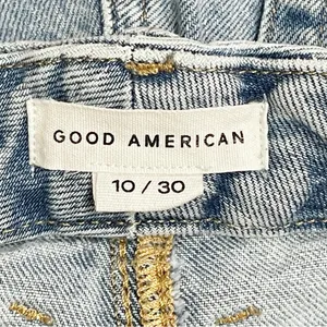 Good American Good Icon Split Inseam Jeans Size 10 / 30 Medium Wash Straight Leg thumbnail 8