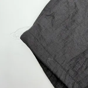 Athleta Shirt Women S Black Lunar Sheen Overshirt Drawstring Snap Gorpcore Nylon thumbnail 11