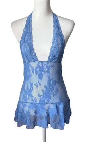 Victoria’s Secret Halter Lace Babydoll Dress thumbnail 1