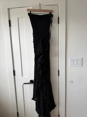White Fox Still Waiting Boutique Mesh Maxi Dress thumbnail 2