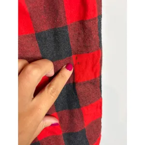 Aerie buffalo plaid flannel pajama jogger pants thumbnail 5