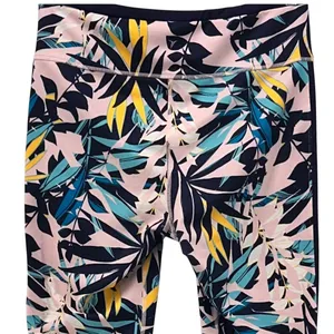 Old Navy Legging‎ Size XL Capri Floral Workout Performance Gym Yoga Performance thumbnail 3