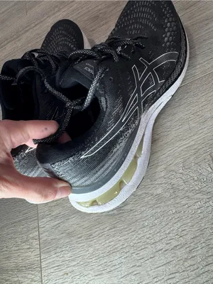 ASCIS Gel Kayano 28 Black White thumbnail 6