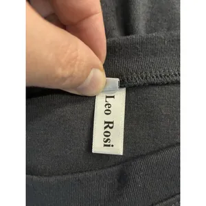 Leo Rosi Merry and Bright Christmas Sweatshirt Gray Plaid Elbow Patches‎ Medium thumbnail 5