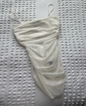 Mesh Forever 21 White Top  thumbnail 5