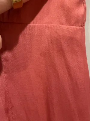 Hello Molly Satin Looking Cute Halter Neck Asymmetrical Skirt Mini Dress Rose thumbnail 11