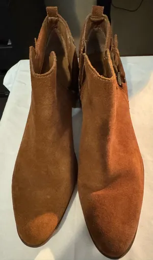 Women’s 11 Sonoma Suede Whiskey Ankle Boots thumbnail 1