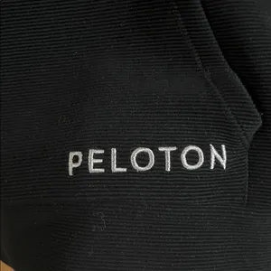 Peloton Black Ribbed High-Neck Quarter Zip‎ Sweatshirt Large thumbnail 4