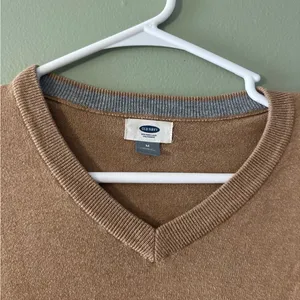Old Navy Brown V-Neck Sweater thumbnail 2