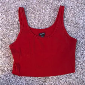 Wild Fable Red Fitted Crop Tank Top thumbnail 1