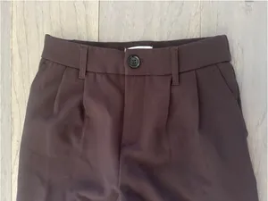 SO. Brown Wide Leg Trouser Pants XS thumbnail 3