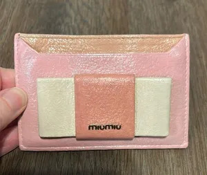 Miu Miu card holder - repainted thumbnail 1