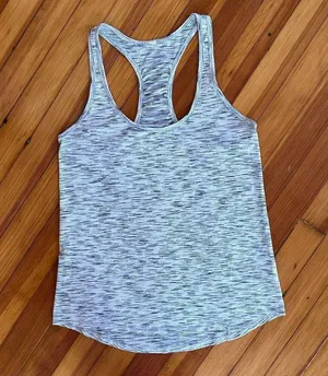 Lululemon Our Sport Tank in Tiger Space Dye Black White Size 10 thumbnail 1