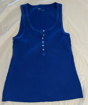 Aerie Henley Tank Top Ribbed thumbnail 1