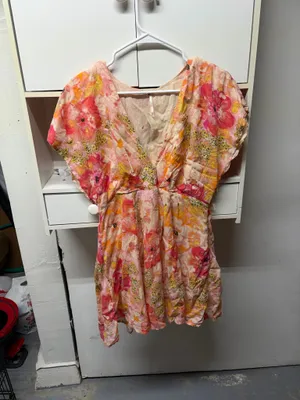 Free People Freddy Tie Mini Dress thumbnail 2