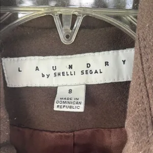 Laundry By Shelli Segal Brown Trench Coat with Utilitarian Design 8 thumbnail 2