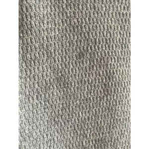 Madewell Textured Waffle Knit Sweater Womens Size S Gray Marl Raglan Pullover thumbnail 5