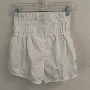 Free People Movement The Way Home Short Women's‎ S High Rise White Yoga Athletic thumbnail 4