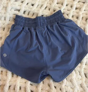 Blue Lululemon Shorts Hotty Hot 2.5" thumbnail 2