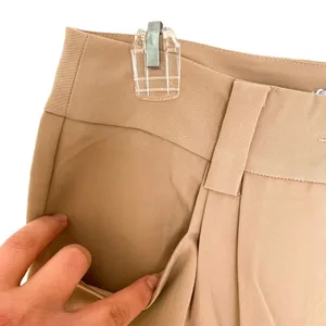 Petal & Pup Beige Tan High Waist Straight Leg Slack Pants Women’s Size 6 Chic thumbnail 6