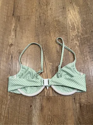 Princess Polly Light Green Polka Dot Bikini Top Daphne Underwire 4 thumbnail 3