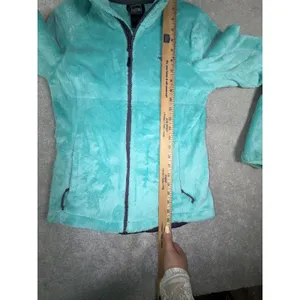 The North Face Osito 2 Jacket Women's XS Turquoise Aqua High Pile Fleece thumbnail 8