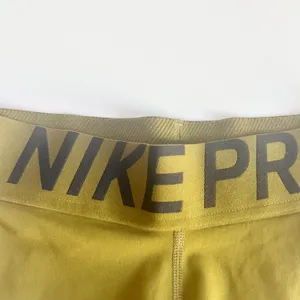 Nike Pro Womens Olive Green Dri-FIT Compression Athletic‎ Workout Shorts Size XS thumbnail 3