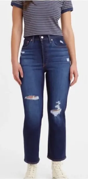 NWT Levi's Ribcage Straight Ankle Jeans thumbnail 1