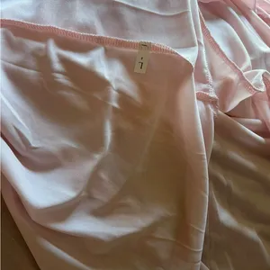 Pink Elegant Short Sleeve Midi Dress Women's Size Large thumbnail 3