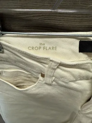 Love cropped flare jeans White Size 4 thumbnail 6