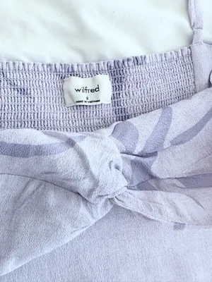 Aritzia Wilfred City Lights Mini Dress – Lavender – S thumbnail 6