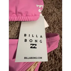 Billabong Bikini Pink Triangle Set NWT Size Large & XL‎ thumbnail 2