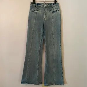 We The Free Firecracker Flare Jeans Light Wash High Rise Red Stars Retro size 30 thumbnail 3