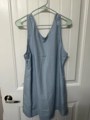 Open back blue dress Size L thumbnail 3