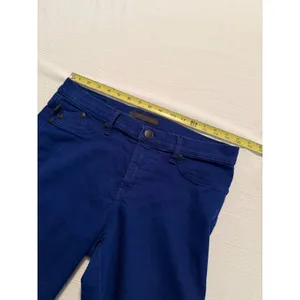 Rock & Republic Kashmere Skinny Jeans Cobalt Blue Studded Back Pocket Size‎ 12M thumbnail 9