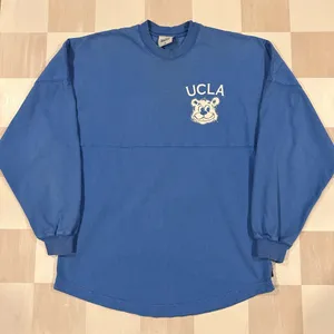 ucla bruins spirit jersey blue white text long sleeve tee xs bruin bear thumbnail 2