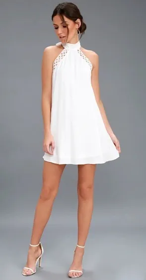 Lulus White Dress thumbnail 1