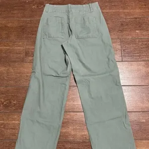 A New Day high waisted wide leg stretch pants Olive Green Coastal Size 2 thumbnail 2