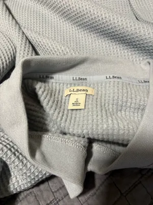 L.L. Bean Women’s Sweater light blue thumbnail 3