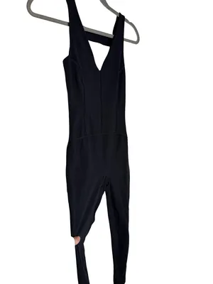 🖤 FP Movement‎ Never Better Jumpsuit Size XS Strappy Back Activewear 🏃‍♀️ thumbnail 4