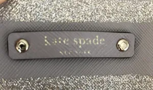 Kate Spade Silver and Gray Shimmery Tote thumbnail 8