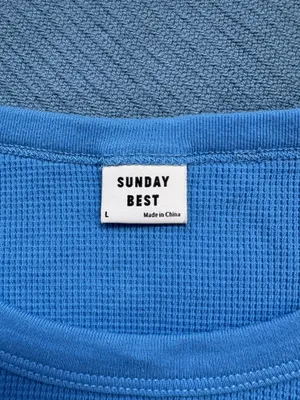 Sunday Aritzia Best Waffle Long Knit Sleeve thumbnail 2
