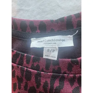 Beach Lunch Lounge Dress Sz Small Leopard Animal Print Safari Boho Fall Autumn thumbnail 10